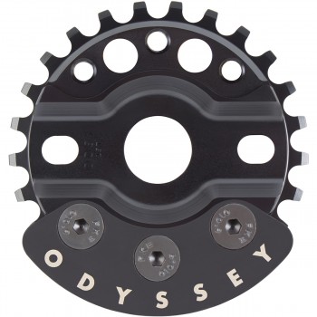 ODYSSEY HALFBASH (w/guard) 25T & 28T BLACK SPROCKET