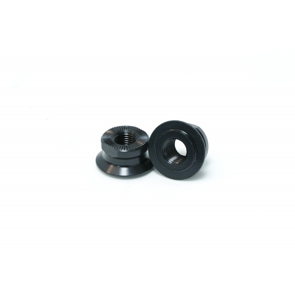 PRIDE RACING PRO V1 COUPELLES MOYEU AV BLACK (PAIRE)