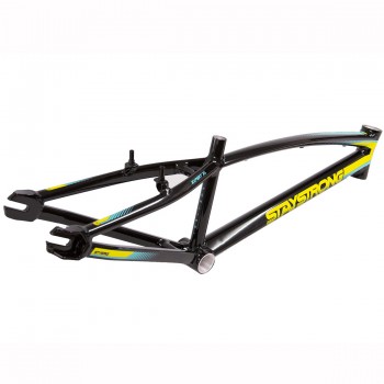 STAY STRONG FOR LIFE V2 FRAME - BLACK YELLOW TEAL