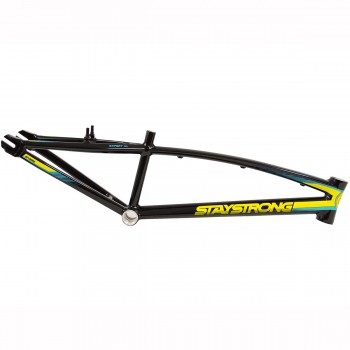 STAY STRONG FOR LIFE V2 FRAME - BLACK YELLOW TEAL