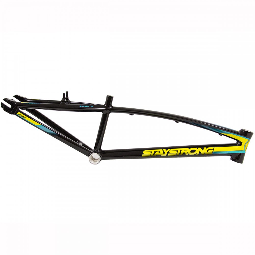 STAY STRONG FOR LIFE V2 FRAME - BLACK YELLOW TEAL