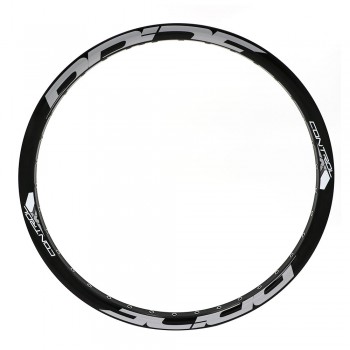 PRIDE CONTROL PRO 36H FRONT RIM BLACK