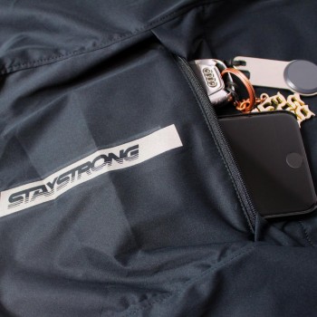 STAY STRONG WARM UP TRAINING JACKET BLACK