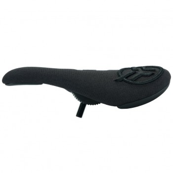 SELLE FEDERAL SLIM PIVOTAL LOGO BLACK RAISED STITCHING BLACK