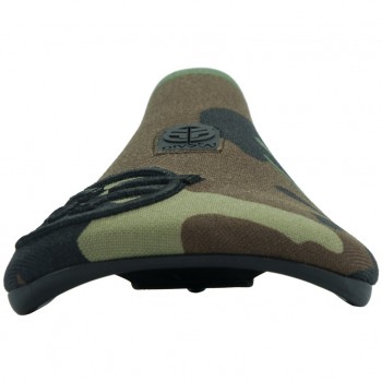 SELLE FEDERAL SLIM PIVOTAL LOGO CAMO RAISED STITCHING BLACK