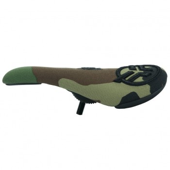 SELLE FEDERAL SLIM PIVOTAL LOGO CAMO RAISED STITCHING BLACK