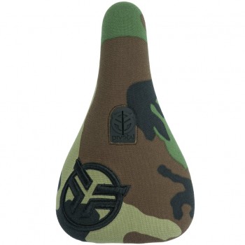 SELLE FEDERAL SLIM PIVOTAL LOGO CAMO RAISED STITCHING BLACK
