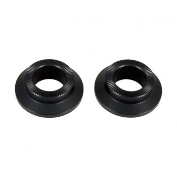 FEDERAL STANCE FRONT HUB CONE NUTS BLACK