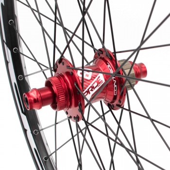 PAIRE DE ROUES PRIDE CONTROL PRO CRUISER 36H - RED