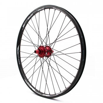 PAIRE DE ROUES PRIDE CONTROL PRO CRUISER 36H - RED