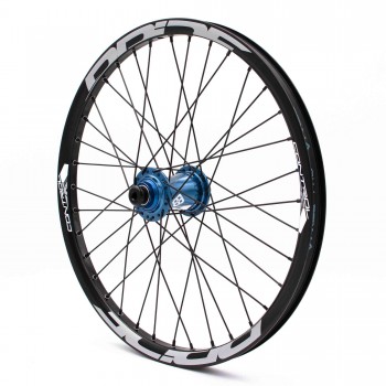 PRIDE CONTROL PRO DISC 36H WHEELSET BLUE