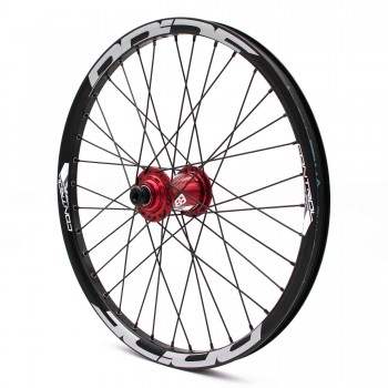PRIDE CONTROL PRO DISC 36H WHEELSET RED