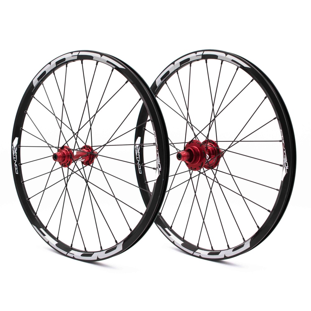 PRIDE CONTROL EXP DISC 28H WHEELSET RED