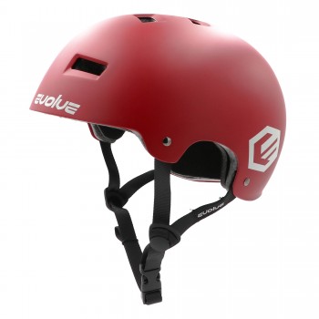 CASQUE EVOLE CURB - MATT BURGUNDY