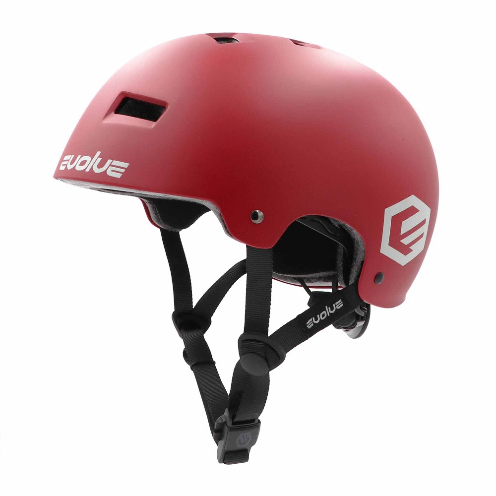 EVOLE CURB EVO HELMET - MATT BURGUNDY