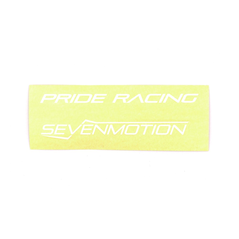 PRIDE RACING STICKER FULL PACK SEVENMOTION HD- WHITE