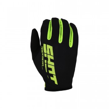 GANTS SHOT BMX ROGUE ULTRALIGHT BLACK NEON YELLOW