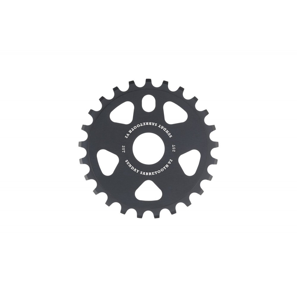 SUNDAY SABRETOOTH V2 SPROCKET BLACK