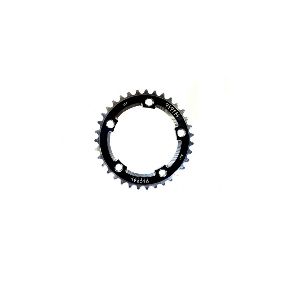 GLOBAL RACING BFR 1 PT SPROCKET BLACK