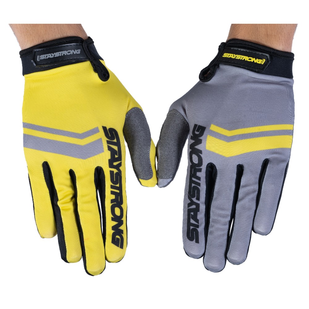GANTS STAY STRONG OPPOSITE GREY/YELLOW