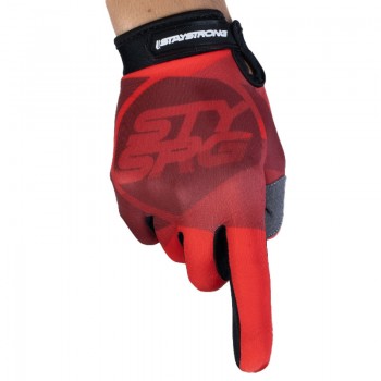 STAY STRONG GLOVES TRICOLOUR RED