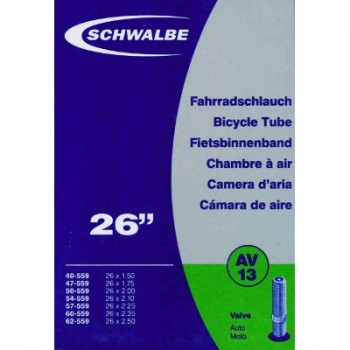 SCHWALBE TUBE - 26'' x 1.50/2.50 - SCHRADER - BOX