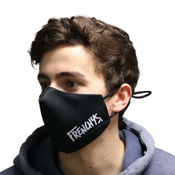 FRENCHYS FACE MASK LOGO BLACK