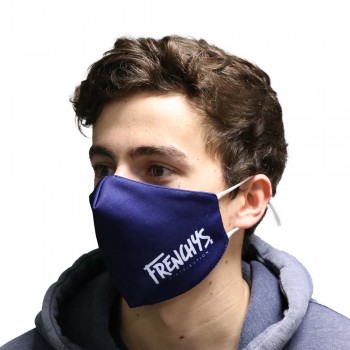 FRENCHYS FACE MASK LOGO MIDNIGHT BLUE