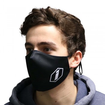 INSPYRE FACE MASK CORPORATE LOGO BLACK