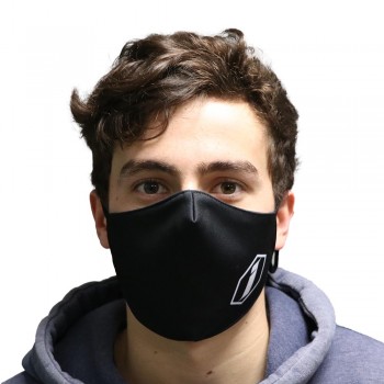 INSPYRE FACE MASK CORPORATE LOGO BLACK