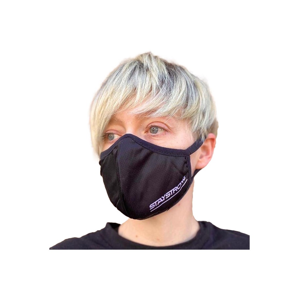 STAYSTRONG FACE MASK BLACK