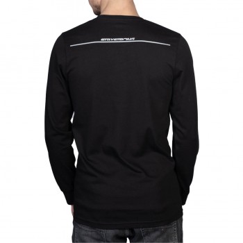 T-SHIRT L/S STAYSTRONG ICON STRIPE BLACK