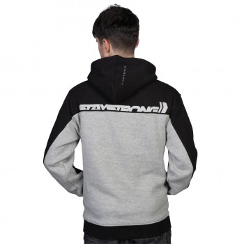 SWEAT STAYSTRONG CUT OFF BLACK/GREY