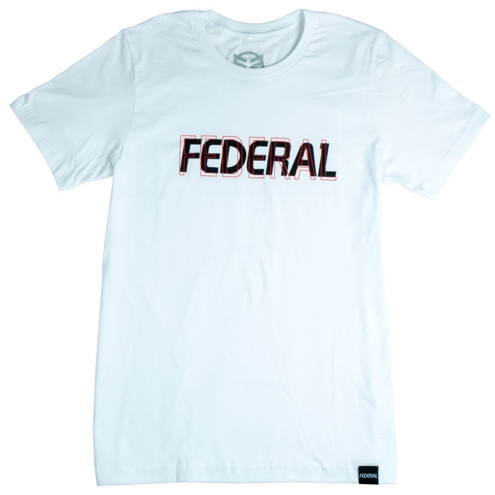 FEDERAL DOUBLE VISION T-SHIRT WHITE