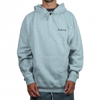 TALL ORDER SMALL LOGO HOODIE GREY