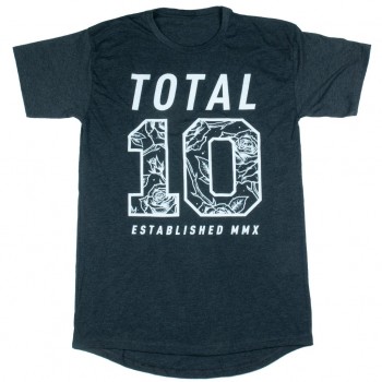 T-SHIRT TOTAL BMX DESIGN CHARCOAL