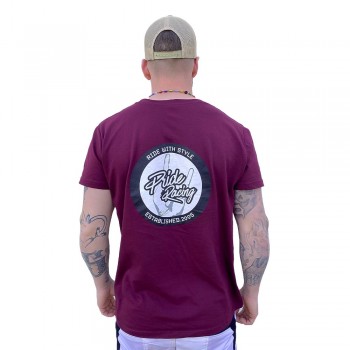 T-SHIRT PRIDE COOL PATCH BURGUNDY
