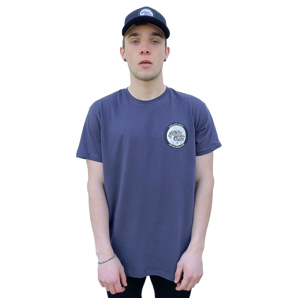 T-SHIRT PRIDE COOL PATCH DARK GREY