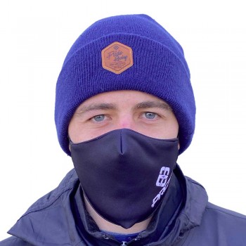 PRIDE FACE MASK CORPORATE LOGO BLACK