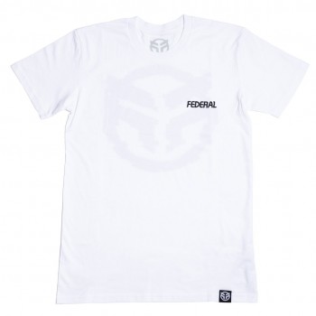 FEDERAL GLITCHED T-SHIRT WHITE