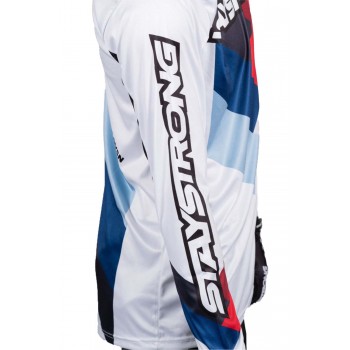 STAYSTRONG CHEVRON JERSEY WHITE