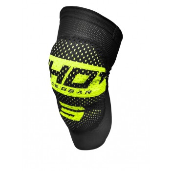 SHOT AIRLIGHT KNEEGUARD KID BLACK/ NEON YELLOW