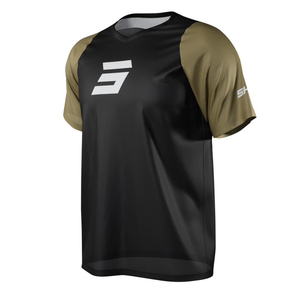 MAILLOT MANCHES COURTES SHOT NEO DEFENDER OR