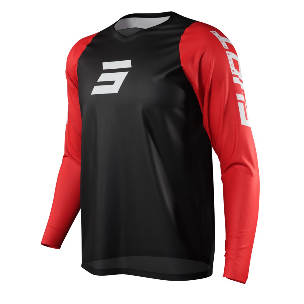 MAILLOT MANCHES LONGUES SHOT NEO DEFENDER ROUGE