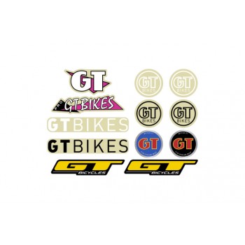 GT BIKES STICKERS PACK