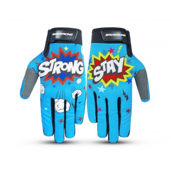 STAY STRONG POW GLOVES - TEAL