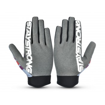 STAY STRONG ICON LINE ADULT GLOVES - WINE