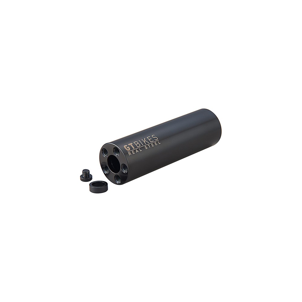 PEG GT REAL STEEL 110mm BLACK w/10mm adapter (unit)