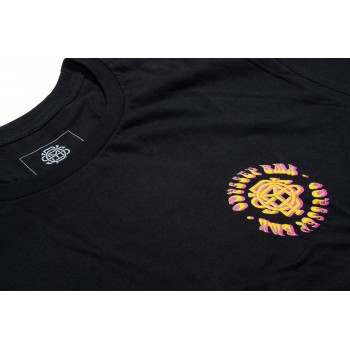 ODYSSEY BETHEL T-SHIRT BLACK / YELLOW X PINK