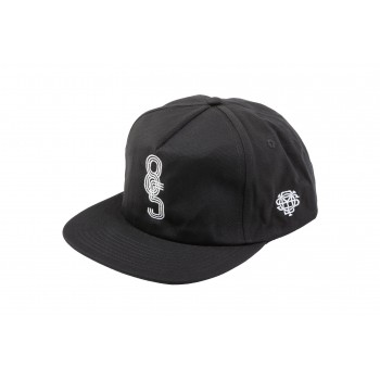 CASQUETTE ODYSSEY ATHENS 5-PANEL SNAPBACK BLACK